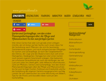 Tablet Screenshot of gartenschlumpf.de